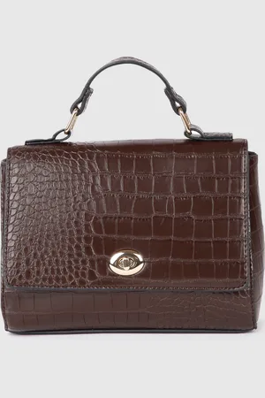 Accessorize London Women Faux Leather Jessica Croc Bag
