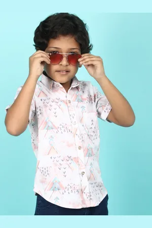 V-Mart Boys Printed Shirt with Shorts