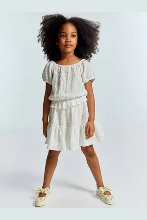 H&M Girls Crinkled Jersey Skirt