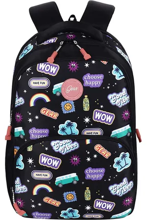 GEAR Girls Graphic Printed Backpack