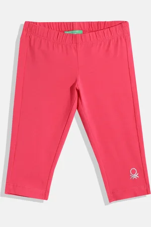 Benetton Girls Ankle Length Fit Leggings