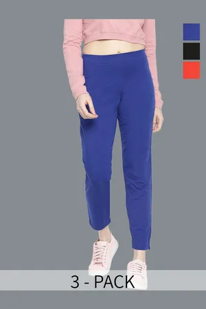 Dollar Missy Women Pack of 3 Relaxed Wrinkle Free Trousers