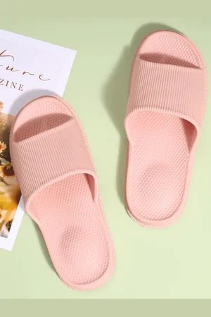 Mast & Harbour Mast Harbour Women Pink Rubber Sliders