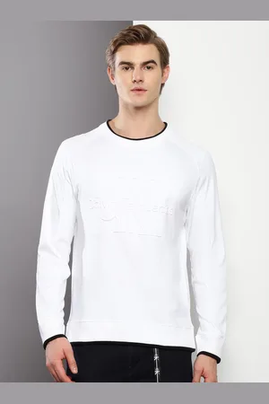 Calvin Klein Men Embossed Pullover Sweatshirt