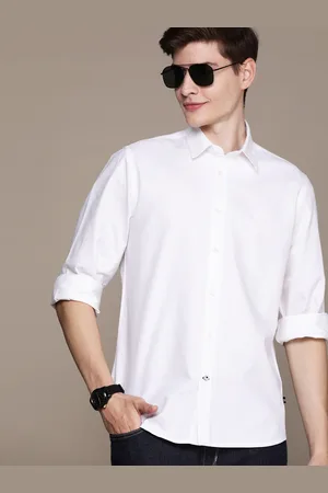 Nautica Men Classic Opaque Semiformal Shirt