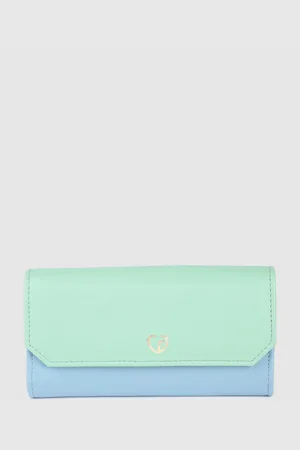 Caprese Women Colourblocked RFID Envelope Wallet