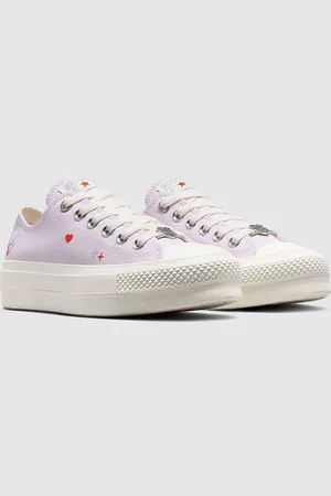 Converse Women Chuck Taylor All Star Lift Platform Y2K Heart Sneakers