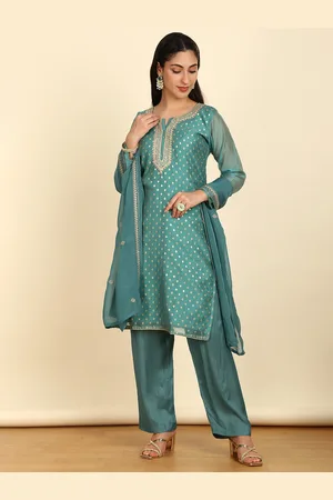 Soch Ethnic Motifs Woven Design Unstitched Dress Material