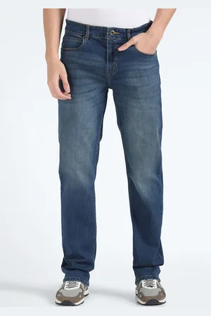Flying Machine Men Blue Straight Fit Jeans