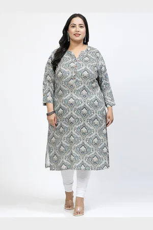Pluss Women Ethnic Motifs Printed Kurta