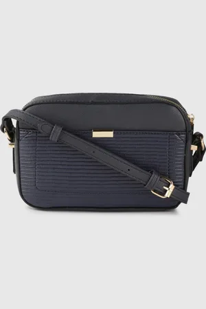 Accessorize London Women Faux Leather Piper Sling bag