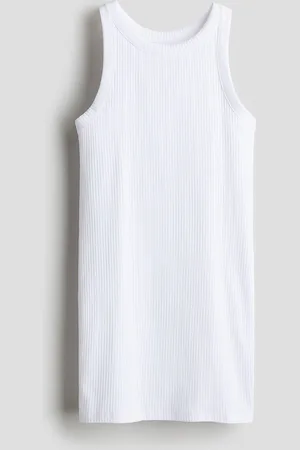 H&M Girls Ribbed Jersey Dress