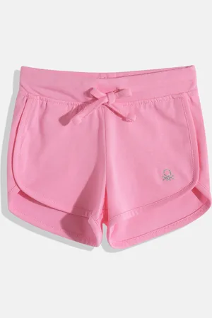 Benetton Girls Mid-Rise Regular Shorts