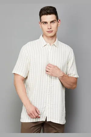 Lifestyle Men Opaque Checked Casual Shirt