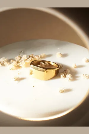 Salty Stainless Steel Finger Ring