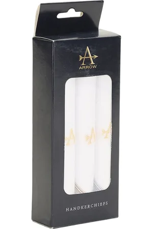 Arrow Men Pack Of 3 Pure Cotton Handkerchiefs