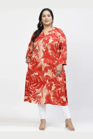 Pluss Women Dyed Kurta