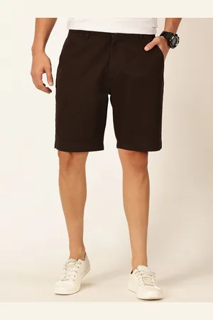 Provogue Men Slim Fit Mid-Rise Chino Shorts