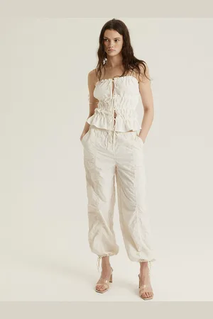 H&M Women Nylon Parachute Trousers