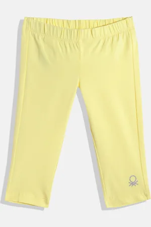 Benetton Girls Ankle Length Fit Leggings