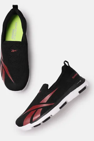 Reebok Men Woven Design Mile Tile Slip Walking Shoes