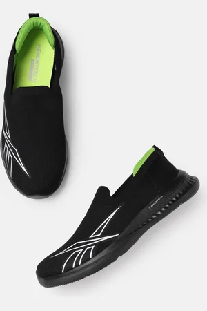Reebok Men Woven Design Escalate Fit Slip Walking Shoes