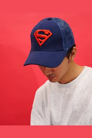 Justice League Unisex Superman Embroidered Baseball Cap