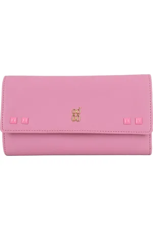 Baggit Women Textured Three Fold Wallet