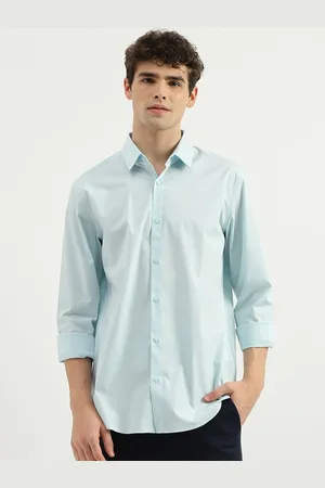 Benetton Men Slim Fit Opaque Formal Shirt