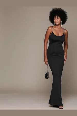Bebe Future Glam Bodycon Maxi Dress