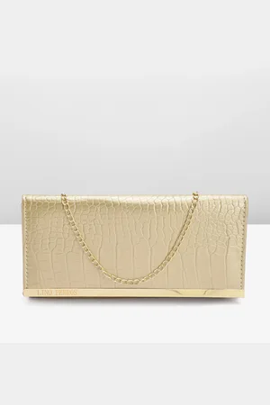 Lino Perros Croc Textured Purse