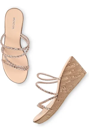 Rocia Embellished Party Wedge Heels