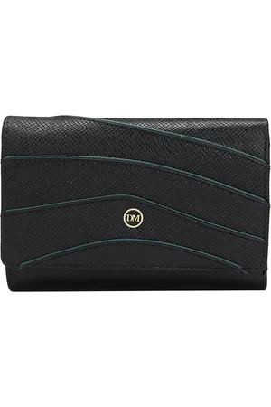 Da Milano Women Textured Leather Two Fold Wallet