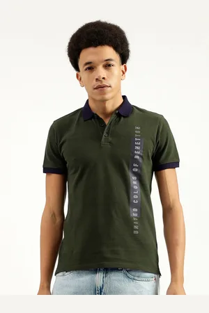 Benetton Polo Collar Short Sleeves Pure Cotton T-shirt