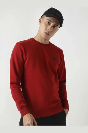 Wildcraft Men Maroon Sweatshirt