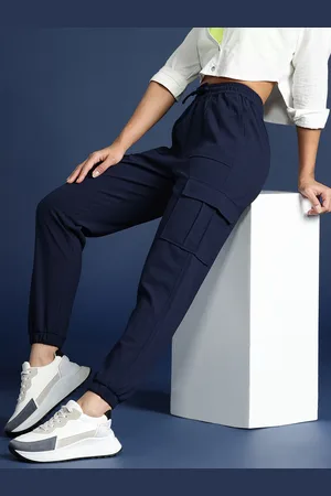 Mast & Harbour Women Solid Relaxed Fit Joggers