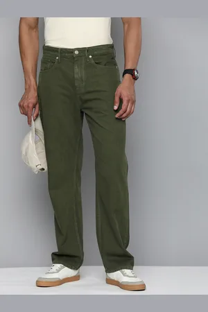Flying Machine Men Pure Cotton Straight Fit Low-Rise Applique Jeans