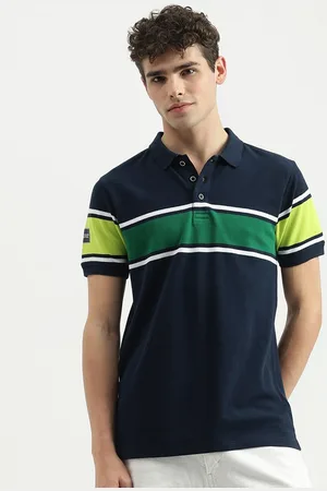 Benetton Polo Collar Short Sleeves Cotton T-shirt