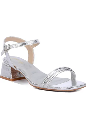 London Rag Strappy Open Toe Block Heels