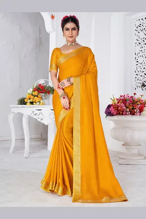 Anouk Bandhani Zari Pure Chiffon Bagru Saree