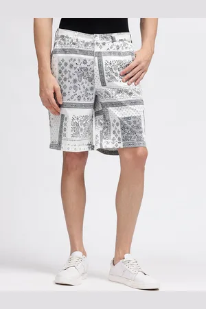 ICONIC Men Paisley Print Shorts