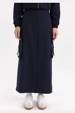 DeFacto A-line Straight Maxi Skirt