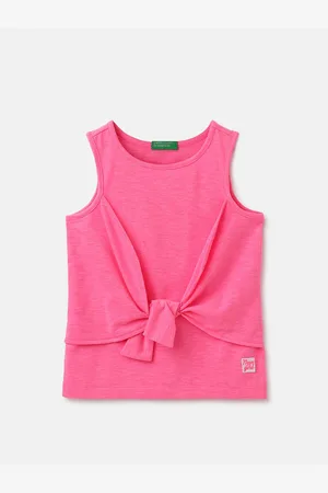 Benetton Regular Fit Round Neck Top