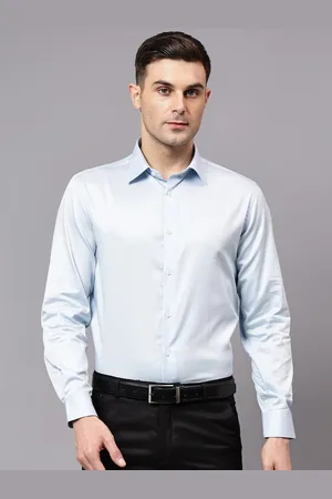 CANTABIL Comfort Spread Collar Long Sleeves Casual Shirt