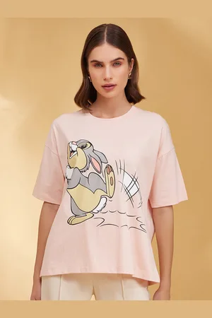 Kazo Graphic Printed Disney Boxy T-shirt