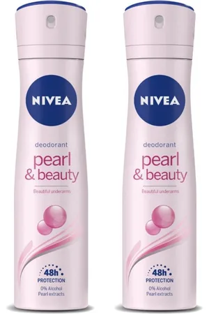 Nivea Women Set of 2 Pearl & Beauty Deo for Beautiful Underarms - 92 g Each