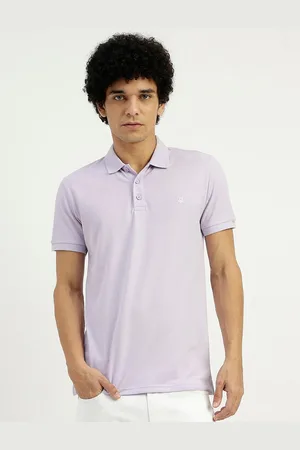Benetton Polo Collar Pure T-shirt
