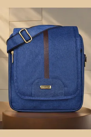 Lorem Textured Structured Cross Body Sling Bag