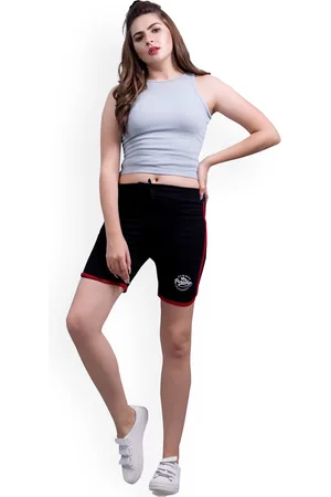 BAESD Women Skinny Fit Cotton Sports Shorts