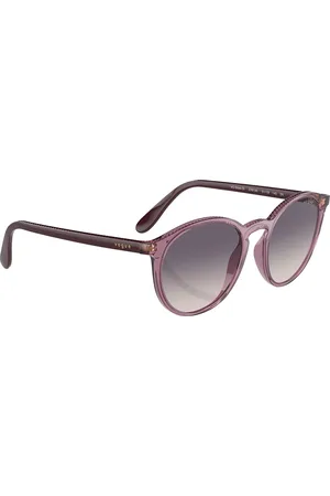 vogue Women Gradient Grey Lens Round Sunglasses - 0VO5544SI27613651